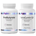 Tesseract Medisch Onderzoek Optimale Gut & Tissue Bundle, Butyric Acid Complex Gastro-intestinale en Curcuma Metabole Joint Relief Supplement