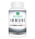Best Earth Naturals Immuun Ondersteuning Supplement - Multi vitamines voor volwassenen met vitamine C 30 mg, vitamine E 30 Iu, Kurkuma, Paddestoel, Knoflook Supplement & Meer - 60 Capsules