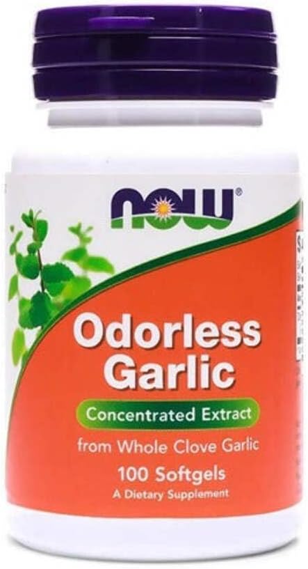 MAINTENANT ALIMENTAIRES Sans odorat Ail Original Sg, 100 Compte