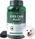 Dr.by Eyes Care Plus Hond Tear Stain Supplement Oogdruppels voor honden Ooggezondheid Ondersteuning met melkdistel Lutein Beta Caroteen - 100 Zachte Kauwen