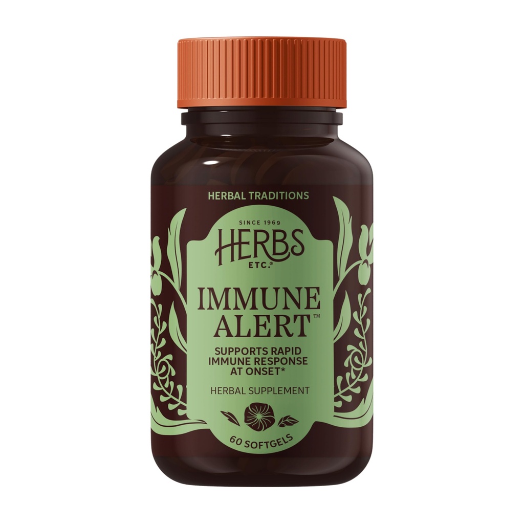 Kruiden Etc. Immune Alert 60 ct. Softgels