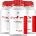 GlycoFree Capsules, supplément GlycoFree Advanced, toute la formule naturelle pour maintenir des niveaux sains, la formule quotidienne de force maximale, Glyco Free Capsules Avis (3 Pack - 180 Capsules)