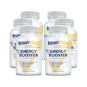 Onderzoek Geverifieerde Energie Booster - Natuurlijke Energie Ondersteuning - 360 Capsules - Cafeïnevrij - B Vitaminen en Adaptogenen - 6 maanden Levering