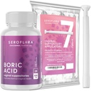 Séroflora Acide borique Suppositoires vaginales pour les femmes avec des applicateurs suppositoires - pilules d'acide borique soutenir le contrôle de l'odeur vaginale - 28 Suppositoires 7 Applicateurs