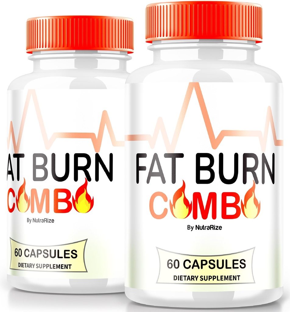 (2 Pack) Fat Burn Capsules Combo, FatBurn Combo Keto Formule, tout naturel supplément de perte de poids pour atteindre corps sain, pilules de fitness Keto, Avis officiels (120 Capsules)