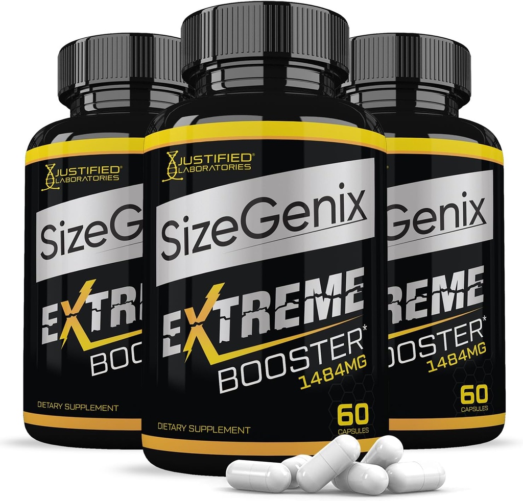 Justified Laboratories (3 Pack) Sizegenix Men