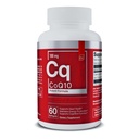 Éléments essentiels CoQ10 100mg Softgels pour le coeur, le cerveau et le soutien vasculaire - Supplément Coenzyme complète Q10 formulé pour l'absorption optimale - 60 Compte, 2 mois d'approvisionnement