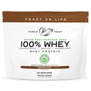 Muscle Feast 100% Gras Fed Wei Proteïne Poeder, Alle Natuurlijke Hormone Gratis Paure Verhoogd Wei Proteïne Poeder voor Vrouwen & Mannen- Wei Concentraat, Isolaat & Gehydrolyseerde Proteïne Poeder Blend - Chocolade, 2lb