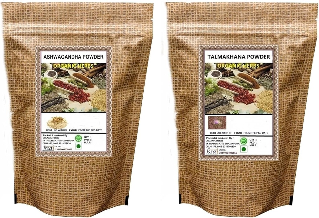 ATS ASHWAGANDHA, TALMAKHANA Poeder (50 GM Elk)