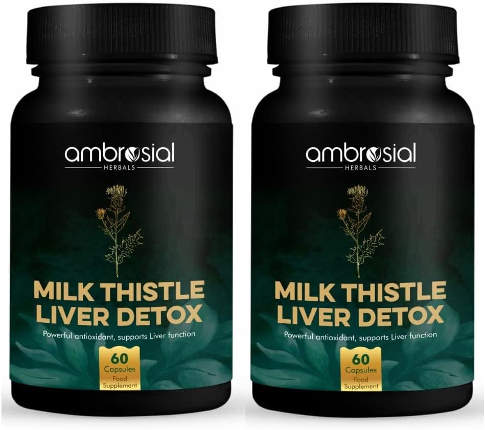 Ambrosiaal melkdistel Capsules - Verpakking van 2-120 capsules