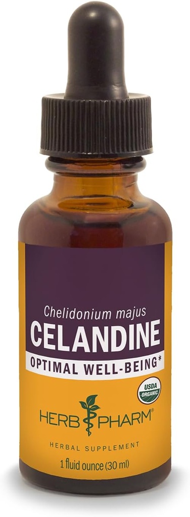 Herb Pharm Certified Biologische Celandine Liquid Extract, 1 Fl Oz