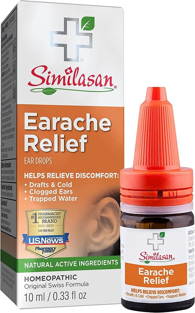 Similasan Earache Relief Oordruppels 10 ml (verpakking 2)