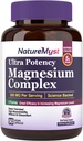 Magnesiumcomplex, 300 mg Elementaal Magnesium, Glycinate, Citrate, Malate, High Potency, Beste Absorptie, voor Spier, Zenuw, Hart, Slaap, Constipatie & Meer, 90 Vegan Caps