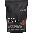 Recherche sportive Protéines de lactosérum - Sports Nutrition Protéines de lactosérum Isolées Poudre pour Lean Muscle Building & Workout Recovery - 5 lb Sac en vrac Protéines Poudre 25g par portion - Chocolat hollandais, 60 portions