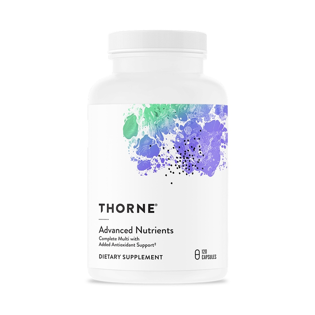 THORNE Advanced Nutrients, Multi-Vitamin with Antioxidants, 120 Capsules