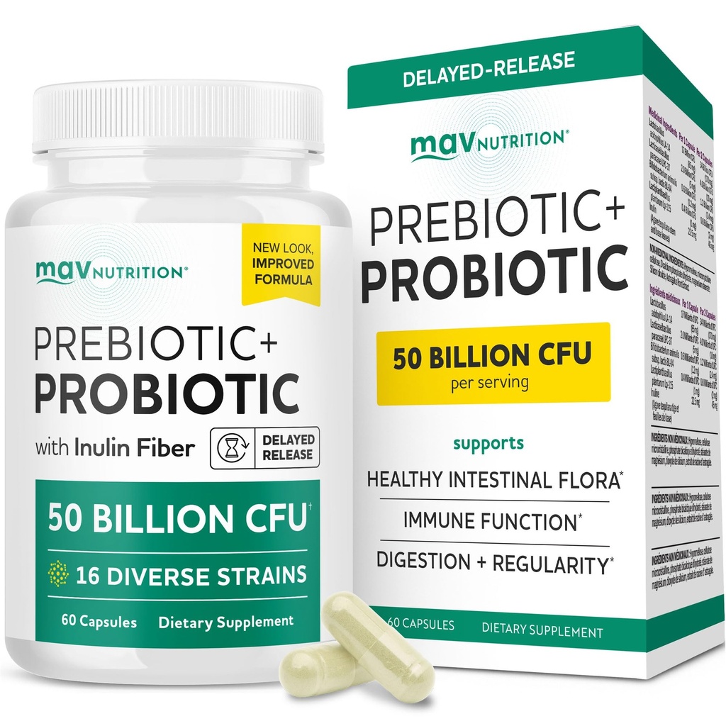 Prebiotica en probiotica voor vrouwen en mannen 