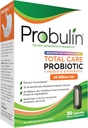 Probuline Total Care Probiotic Supplement, Gut quotidien, Digestive et Immune Probiotics Health Capsules pour hommes et femmes, 20 Million CFU, Vegan, 30 Cot Box