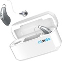 BlaidsX Neuro Rechargeable RIC + Programmable Hearing Aids for Adults with Mobile App Hearing Test & Noise Annulering, Hearing Aids for Seniors, Dual Mic & 96 DSP Channels. USA-Made Processor