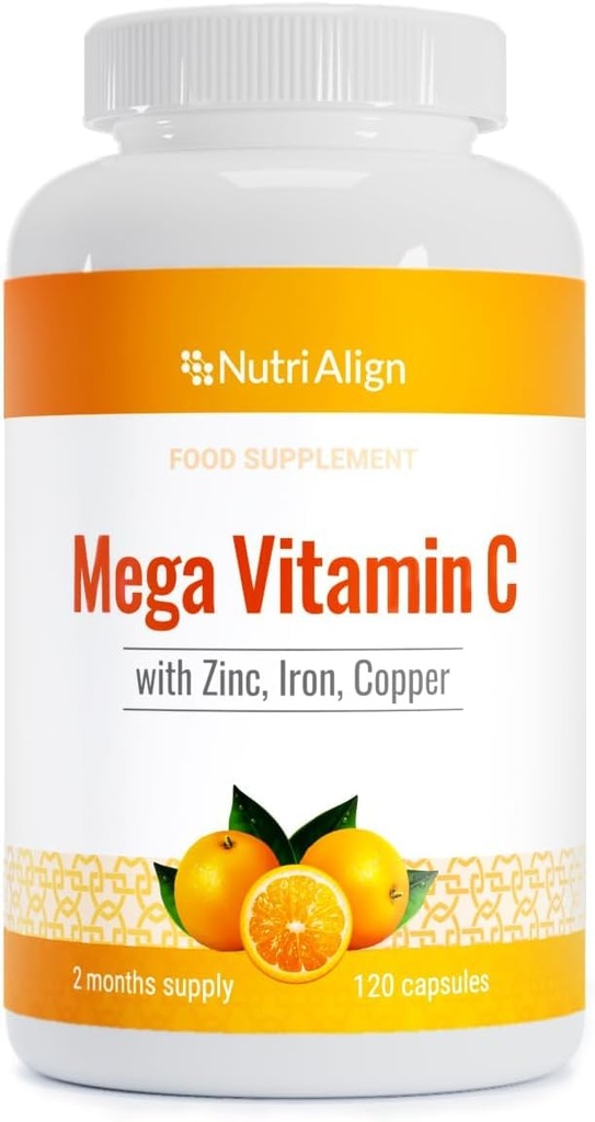 Nutri-Uitlijnen Mega Vitamine C 