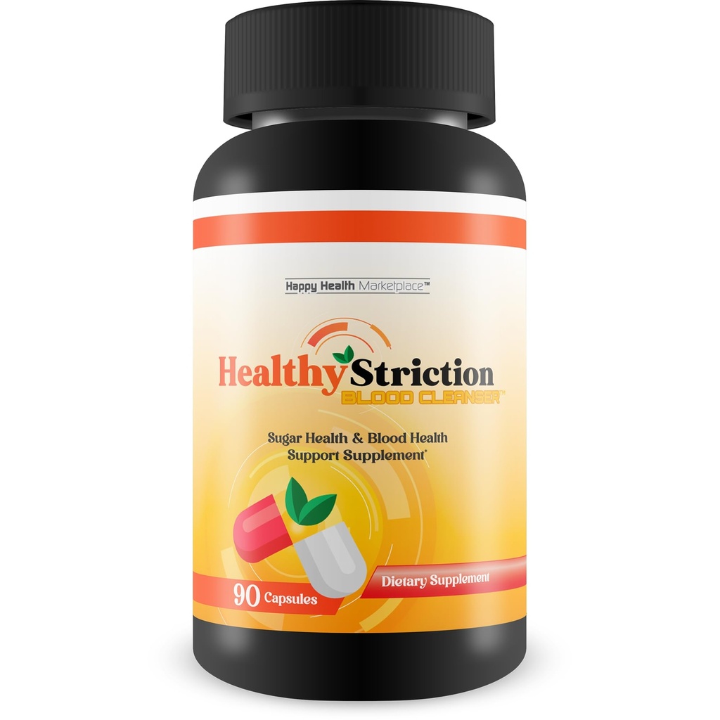 Gezonde Striction Blood Cleanser - Onze beste bloedreiniger voor suiker Ondersteuning en bloedondersteuning - Bloedbalans Booster Circulatoire Supplementen - Suiker Gezondheid Bloed Gezondheid - Circulatoire Ondersteuning