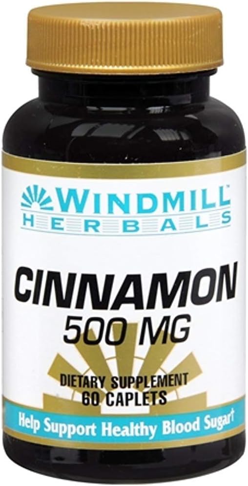 Kaneelcapsules 500 Mg Windmolen - 60 ea