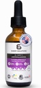 Dr. Emery's Ashwagandha Liquid Drops Organic Extract Supplement voor ontspanning, geestelijke helderheid, natuurlijke rust, en Mood, Vegan, Made in USA, 30 Day Supply