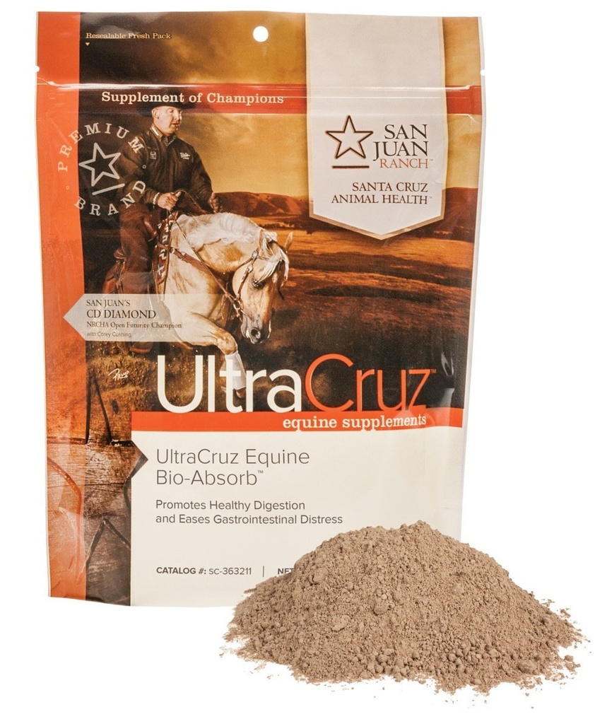 UltraCruz Equine Bio-Absorb supplement voor paarden, 1 lb, poeder (4 dagen levering)