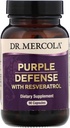 Dr. Mercola, Purple Defense met Resveratrol, 90 capsules