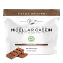 Muscle Feast Grass Fed Micellar Caseine Proteïne Poeder, Pasture Verhoogd & Hormone Gratis, Langzaam oplossen Caseïne Proteïne - Ondersteuningen Overnight Muscle Recovery, Gluten Free Proteïne Poeder - Chocolade, 4lb