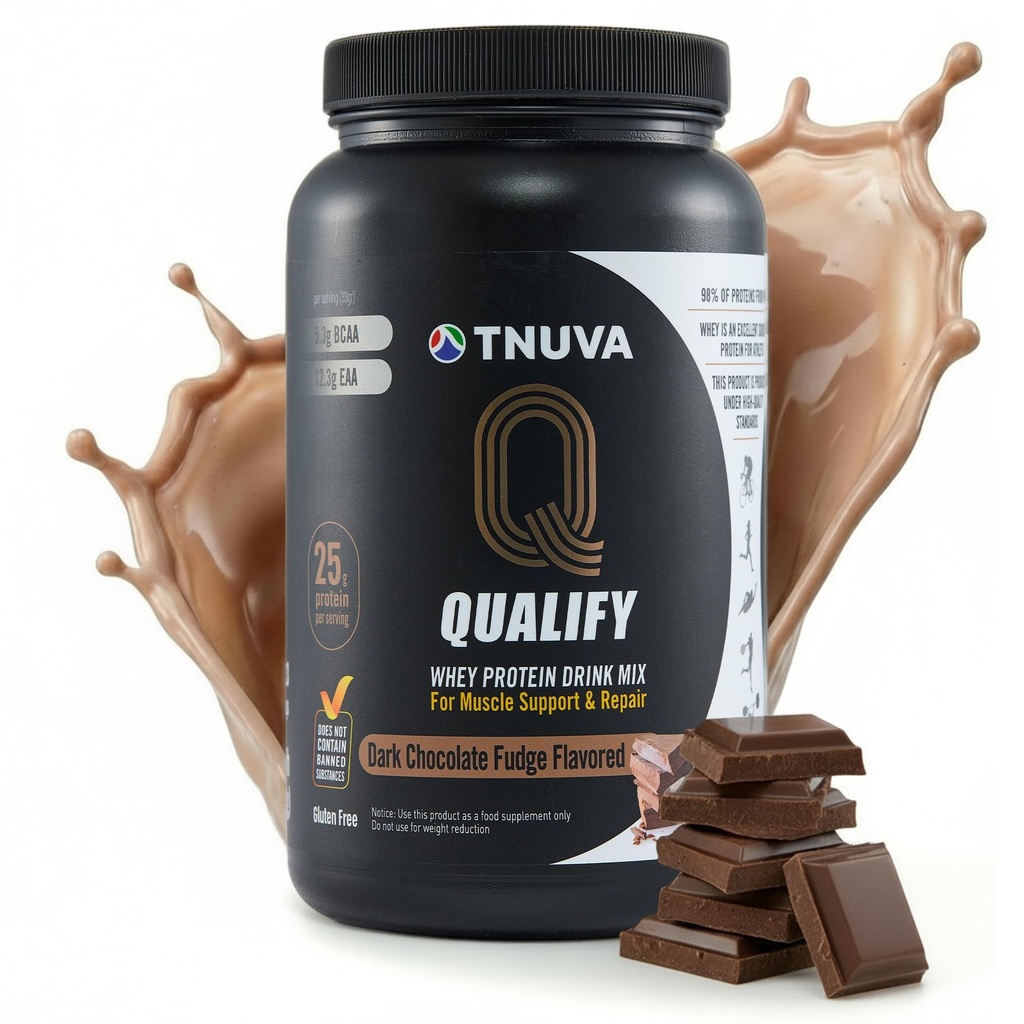 Dark Chocolate Whey Protein Powder. 25g Proteïne Shake Powder for Post Workout Recovery, Smoothie & Baking. Glutenvrij en suikervrij, zeer koosjer, met aminozuren (5.5 g BCAA, 2.7 g Leucine), 23 porties