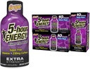 5-uurs ENERGIE Extra sterkte energieschot, druivensmaak, 30 telling, 1,93 oz., Zero Calorieën & Sugar-Free 230 mg Cafeïnated Energy Shot, Aminozuren & B Vitaminen, Dieetsupplementen