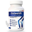 OsteoVit 5-in-1 Calcium 120 tabletten Multivitamine: Calcium, Magnesium, Fosfor, Vitamine D3 & A - Botsterkte & flexibiliteit*, Non-GMO Glutenvrij calciumsupplement voor vrouwen en mannen met vitamine D