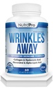 NutraPro Antirides et Vitamines de peau sans âge - Complexe de réparation cutanée pour la réparation de peau avec collagène et resvératrol et Alpha - Acid lipoïque et acide hyaluronique supplément pour renouveler la peau