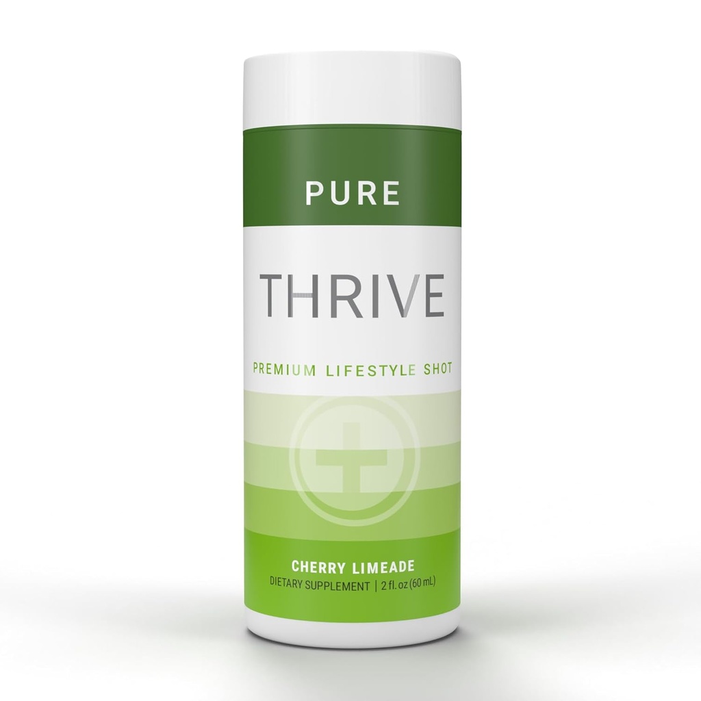TRIVE by Le-Vel Energy Shot - Cherry Limeade , 2 fl oz , 12 Count , sans sucre , Zero-Calorie Energy Booster , supplément d'énergie naturelle avec des vitamines B