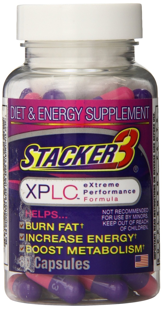 Formule de performance extrême 3 XPLC originale Stacker, 80 capsules