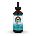 Source Naturals Wellness Herbal Resistance Liquid Imune Defense Complement and Immunity Booster with Echinacea, Elderberry and Yin Chiao - 4 Fluid Oz
