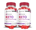 (2 Pack) Premier Keto ACV Gummies Premier Keto Gummies Advanced 1000MG Apple Cider Vinegar Formulated with Pomegranate Beet Juice Powder B12 Vegan Non GMO 120 Gummys