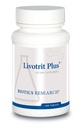 Biotica Onderzoek Livotrit Plus Lever Reiniging en Detox Ondersteuning Supplement Natuurlijke Niet GGO Kruiden Blend met Melkdistel 180 Tabletten