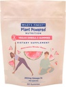 Wiley's Finest Vegan Omega-3 Gummies - Natural Sugar - Vegetarische Dha, Ala & Sda - Glutenvrij - Watermeloen smaak, 60 Gummies