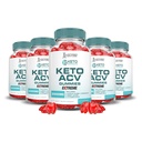 Justified Laboratories (5 Pack Keto Genesis Keto ACV Gummies 2000MG Keto Genesis Keto Gummies Advanced Formula Apple Cider Vinegar met Granaatappel Beet Juice Powder B12 Vegan Non GMO 300 Gummys