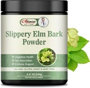 Poudre Elm Bank Slippery 240g - Supplément à base de plantes pour apaiser la gorge, soulager les toux et soutient la santé digestive - Non-OGM, sans gluten, végétalien amical