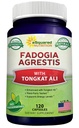 aSquared Nutrition Fadogia Agrestis 1000mg & Tongkat Ali 400mg - 120 Capsules - Fadogia Agrestis Extract Supplement en poedercomplex Pillen