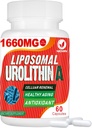 Urolithine liposomique A 1660MG - Urolithine A Supplément 60 Capsules
