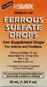 Ferro Sulfate Iron 15mg/ml Supplement Drops 50ml Fles - verpakking van 3 stuks
