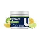 UCAN Hydrate Electrolyte Drink Mix (Citroen-Lime, 30 porties) Sugar-Free, Keto-Friendly, Vegan, Non-GMO, Gluten-Free Electrolyte Poeder met Kalium & Magnesium voor Runners & Atleten
