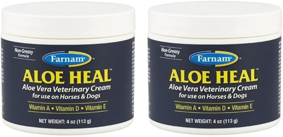 (2 packs) Farnam Aloe Crème vétérinaire avec Aloe