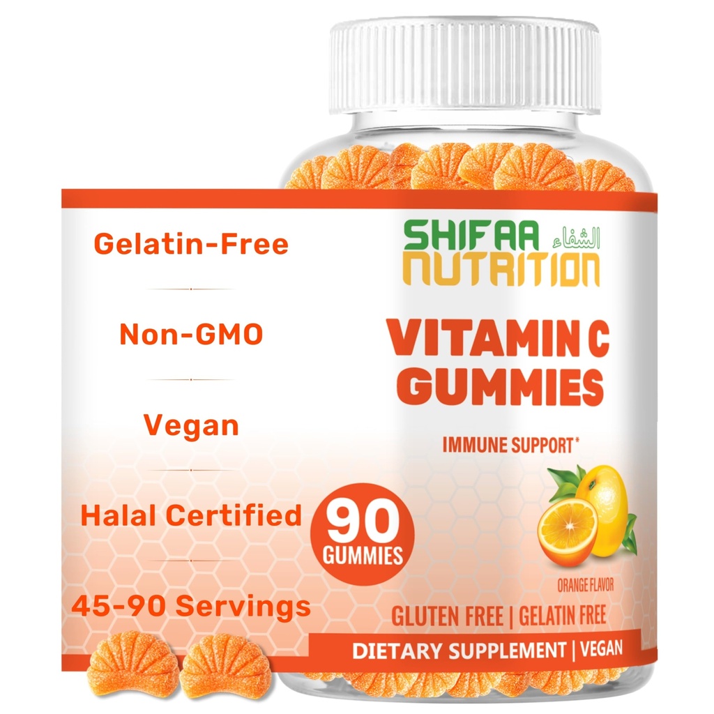 SHIFA NUTRITION Vegan Vitamin C Gummies 