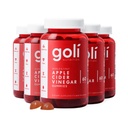 Goli Apple Cider Vinegar Gummy Vitaminen - 300 Tel - Vitamine B12, Gelatinevrij, Glutenvrij, Veganistisch & niet-GMO