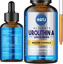 Urolithine A, Urolithine Supplément 3000mg avec extrait de grenade, puissant antioxydant, vieillissement en santé et soutien mitochondrial