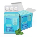 NeuroGum Energy & Focus Gum (54 Count-6 Pack, Peppermint) 40mg Natural Cafeïne + L-Theanine + Vitamine B12 & B6 + Xylitol Sugar Free Nootropic Cognitive Brain Performance Supplement